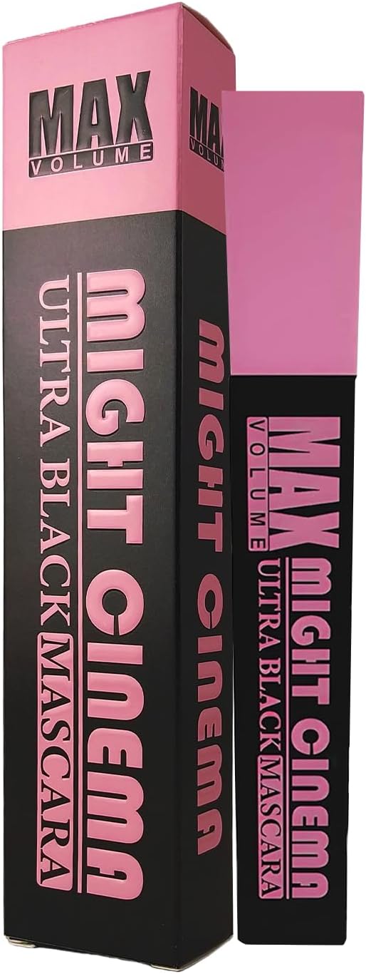 Might Cinema Mascara Ultra Black Max Volume - Black