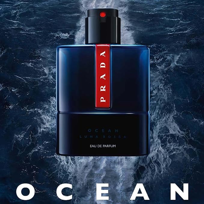 Luna Rossa Ocean by Prada for Men - Eau de Parfum - 50ml