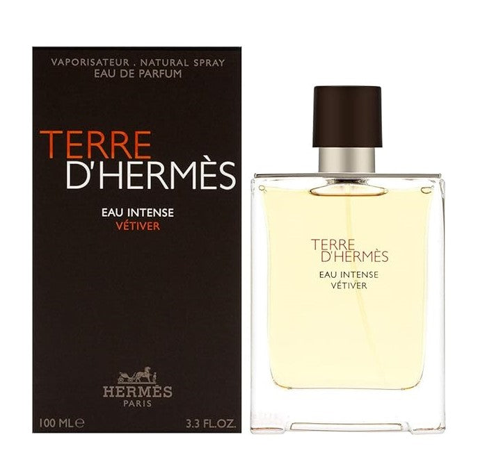 Terre D'Hermes Eau Intense Vetiver by Hermes for Men - EDP - 100ML