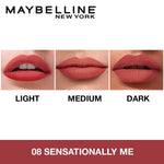 Maybelline New York Sensational Liquid Matte Lipstick - 08, Sensationally Me