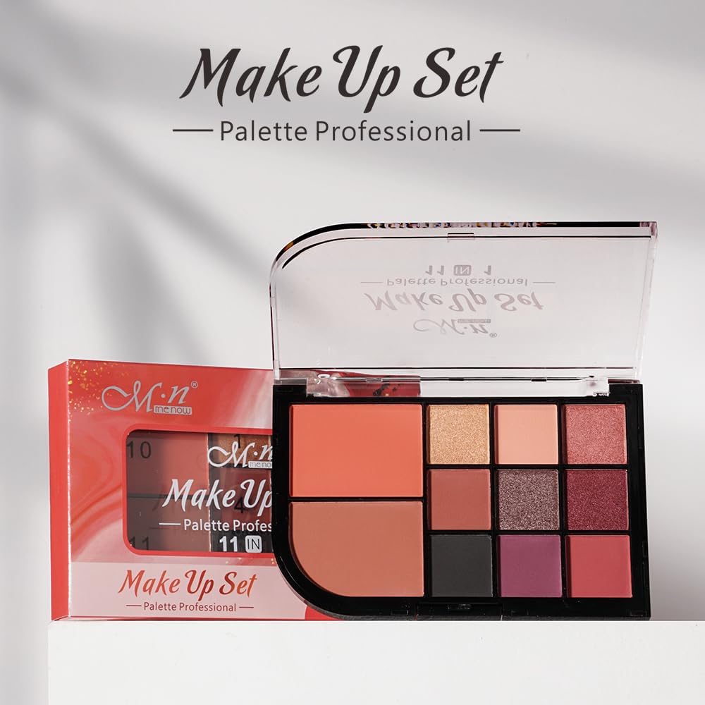 Me Now New Makeup Set Palette Eyeshadow & Blusher - 11 Colors