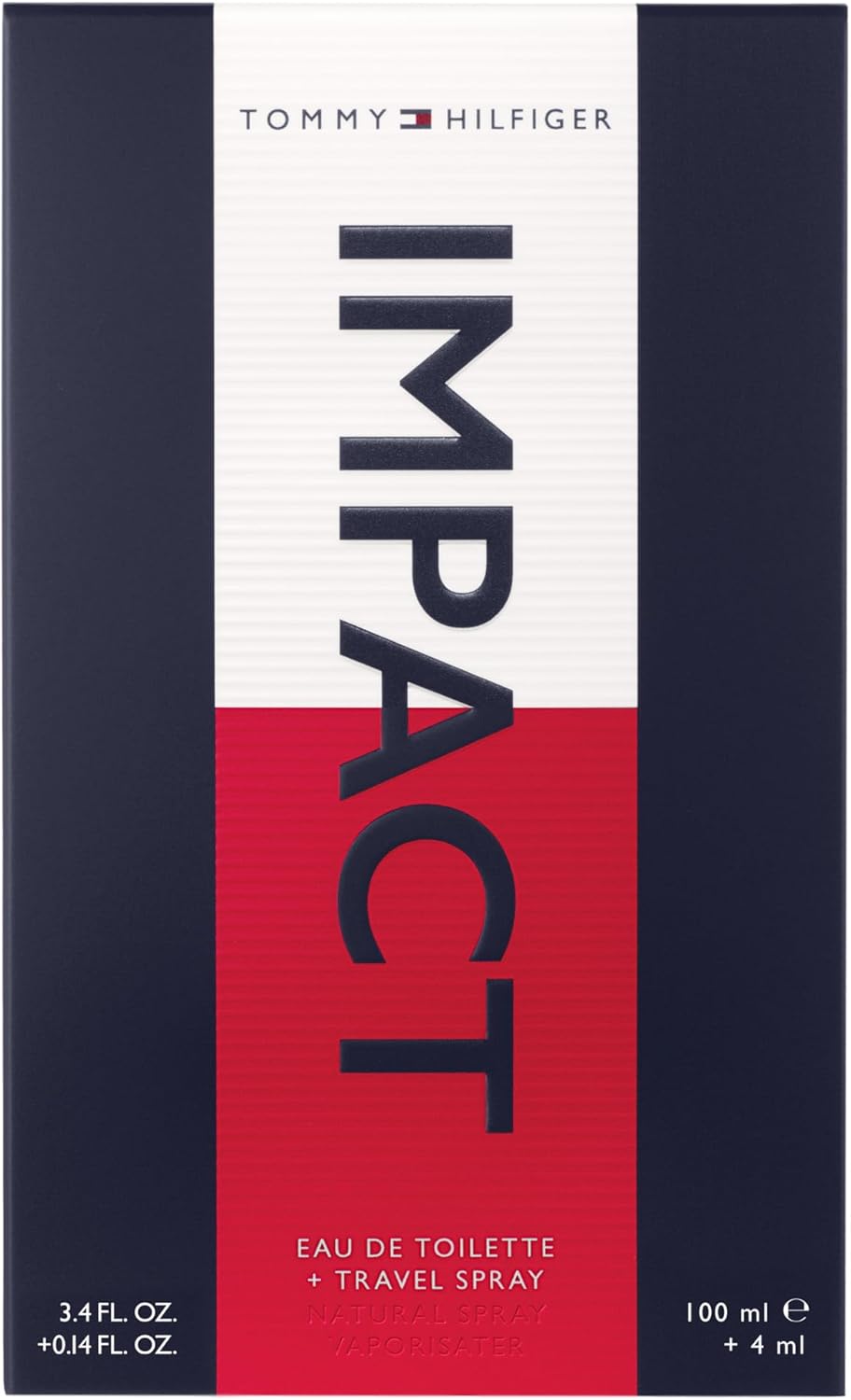 Impact Tommy Hilfiger for Men - Eau de Toilette - 100ml + 4ml Travel Spray