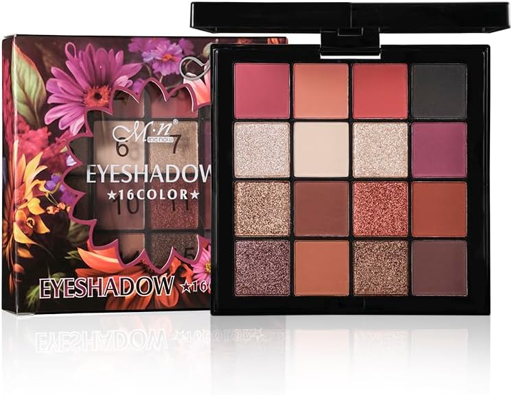 Me Now New Eyeshadow Professional Palette - 16 Colors