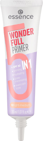 Essence 5 In 1 Wonder Full Primer - 10 Light-Medium - 30ml