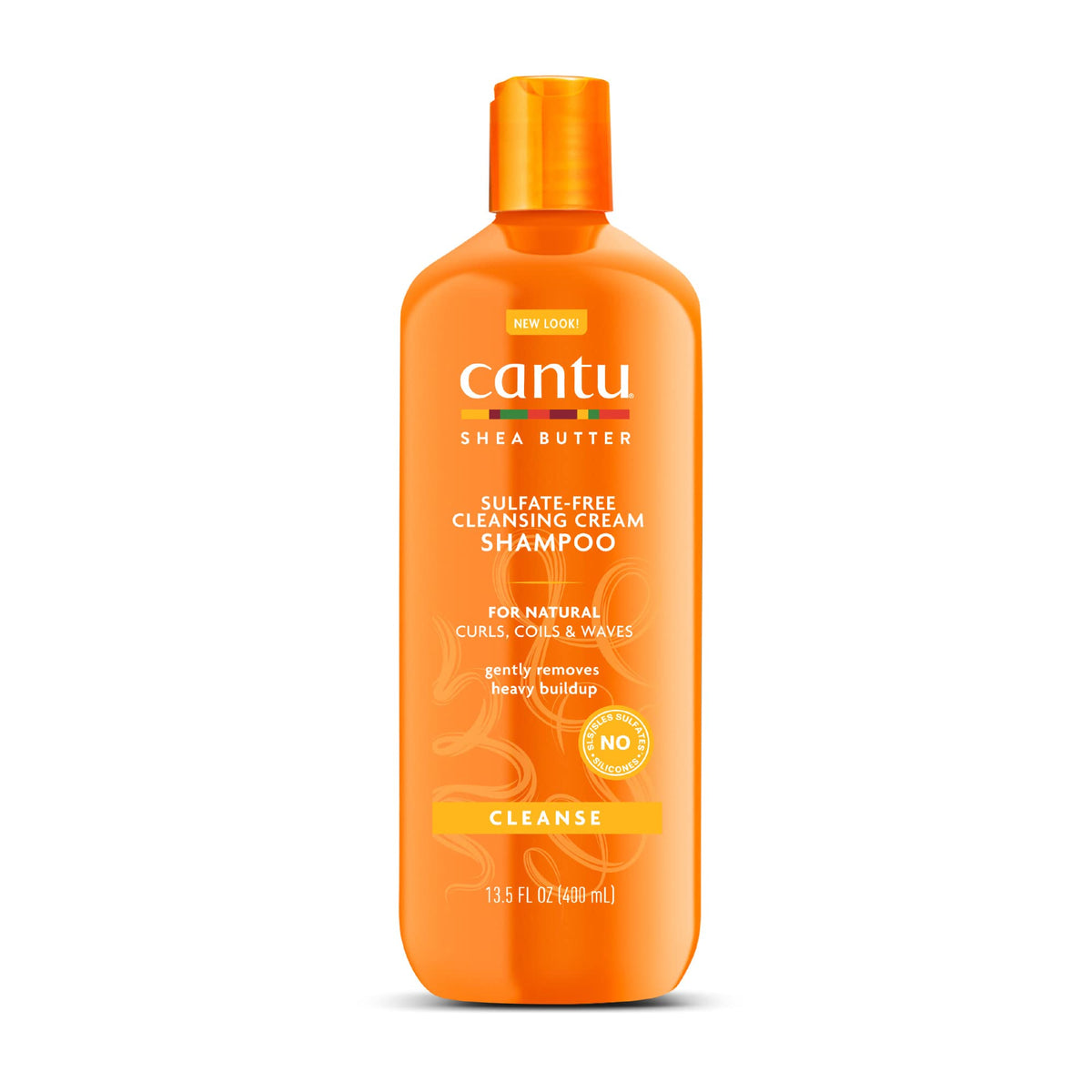 Cantu Sulfate-Free Cleansing Cream Shampoo with Shea Butter for Natural Hair - 400ml