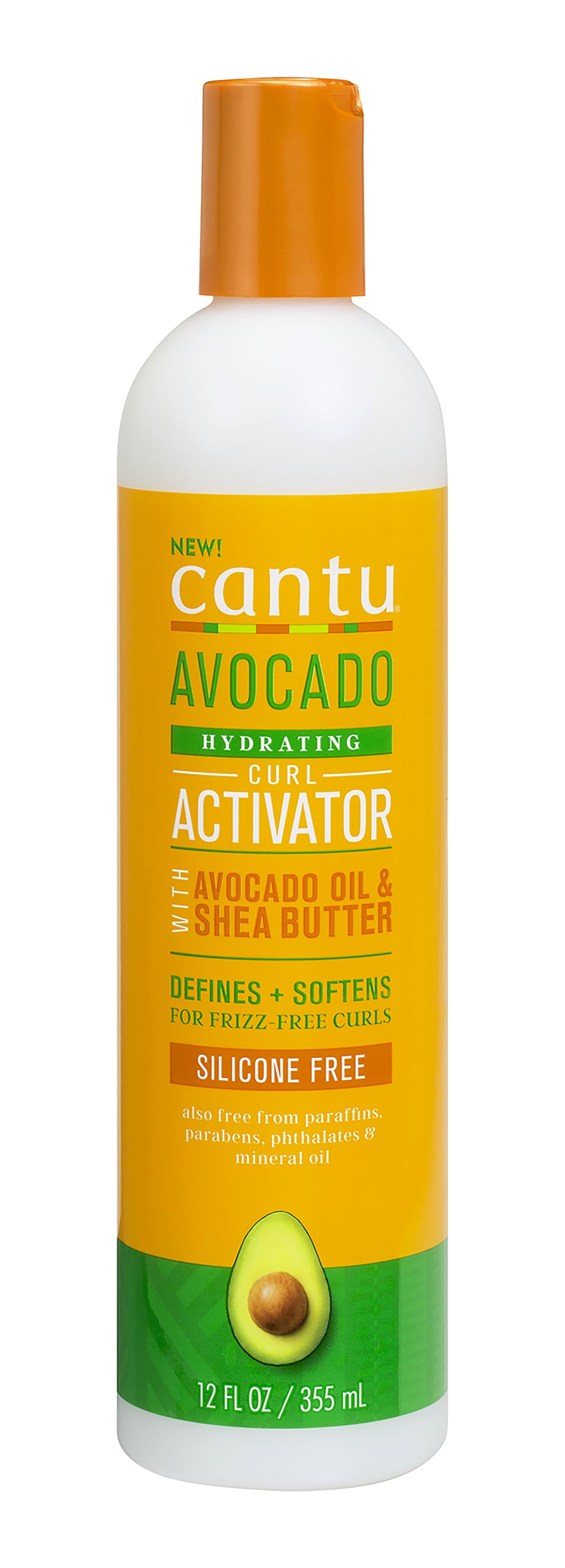 Cantu Avocado Hydrating Curl Activator Cream with Avocado Oil & Shea Butter-355ml