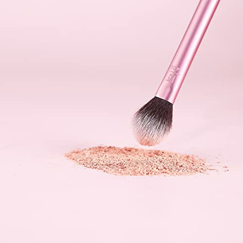 Real Techniques Makeup Setting Brush, 402 Brush, Sheer Coverage For Highlighter, RT 402