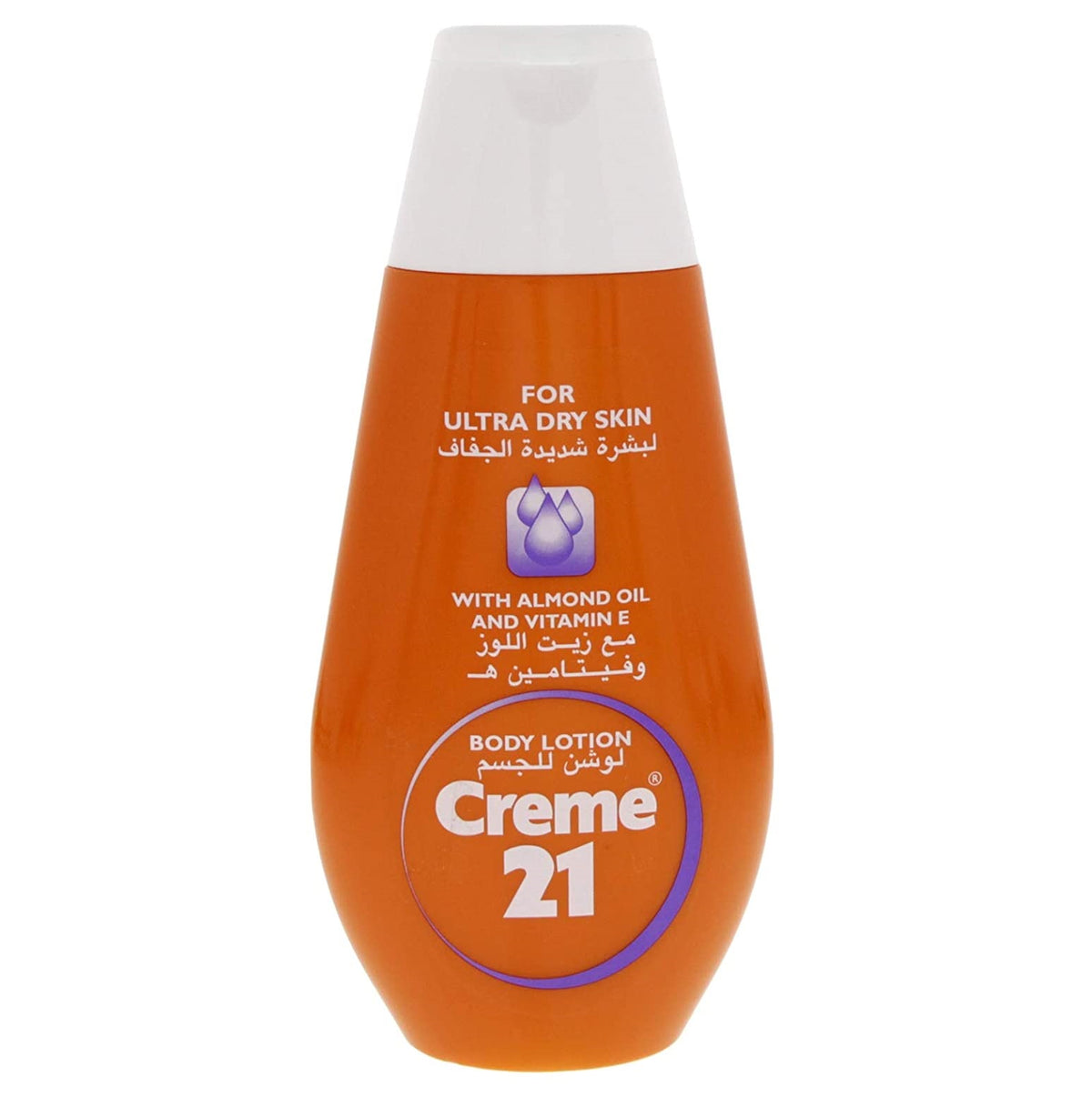 Creme 21 Body Lotion for Ultra Dry Skin with Vitamin E & Almond Oil -250ml