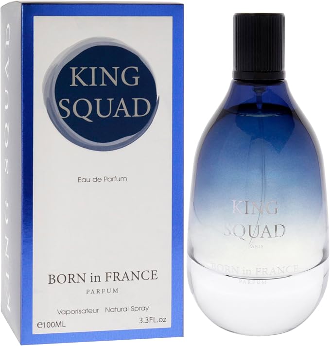King Squad Born in France by Reyane Tradition for Men - Eau de Parfum - 100ml