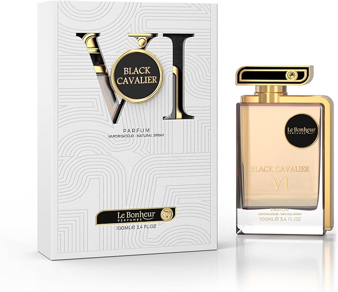 Black Cavalier VI by Le Bonheur for Men - Eau de Parfum - 100ml