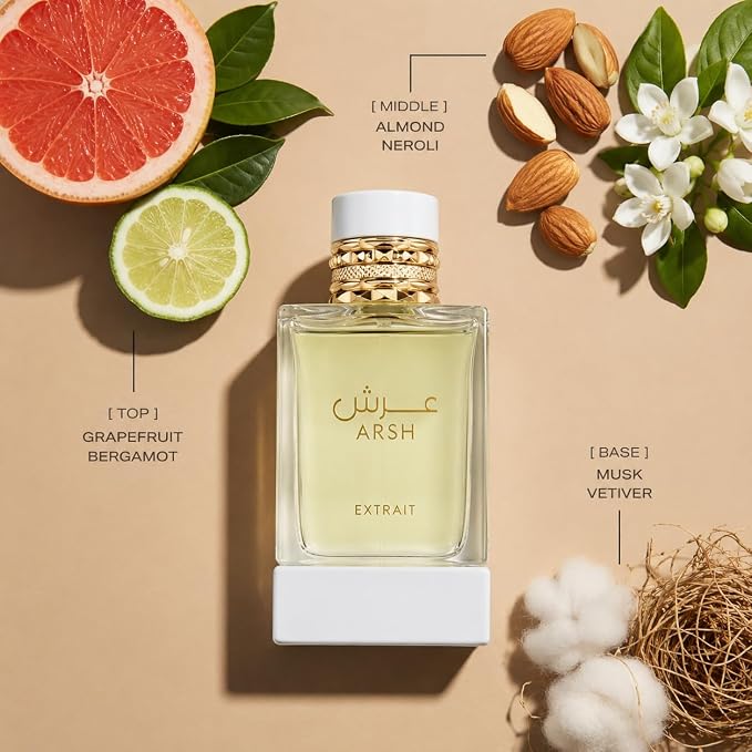 Arsh by French Avenue for Unisex - Extrait de Parfum - 100ml