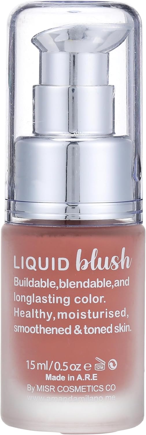 7 - Amanda Milano Liquid Blusher, Shade Number