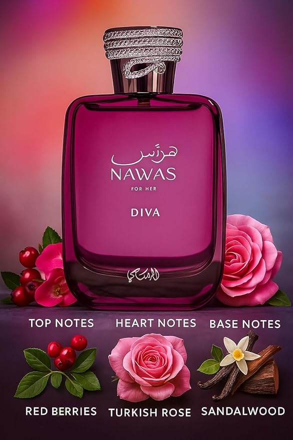 Rasasi Hawas Diva for Women - Eau de Parfum - 100ml