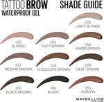 Maybelline New York Tattoo Brow 3 Day Styling Gel - Warm Brown