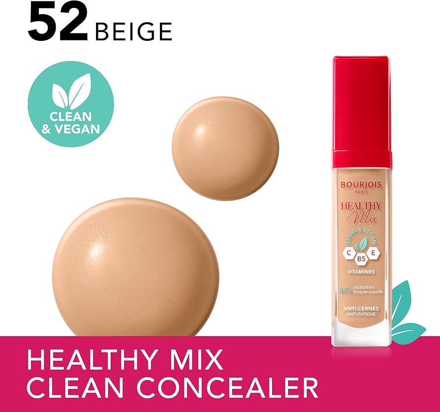 Bourjois Healthy Mix Clean & Vegan Concealer - 52 Beige