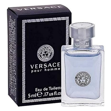 Versace Pour Homme by Versace for Men - Eau de Toilette - 5ml (Travel Size) Flacon