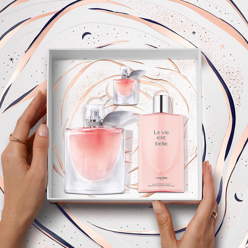 La Vie Est Belle Lancome for women - Eau De Parfum - (3 pieces SET)