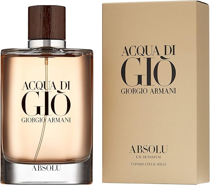 Acqua DI Gio Absolu by Giorgio Armani for Men - Eau de Parfum - 125ml