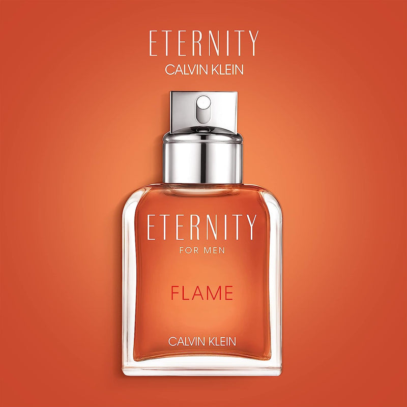 Eternity "Flame" For Men by Calvin Klein - Eau de Toilette , 100ml