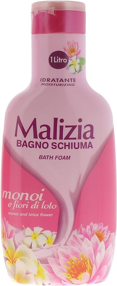 Malizia Bath-Foam - Monoi and Lotus Flowers -1000ml