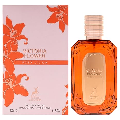 Maison Alhambra Victoria Flower Rosa Lilium for Women - Eau De Parfum - 100ml
