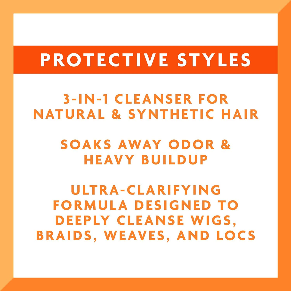 Cantu Protective Styles Hair Bath & Cleanser -296ml
