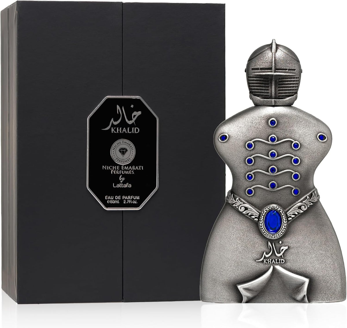 Niche Emarati Khalid by Lattafa for Unisex - Eau de Parfum - 80ml