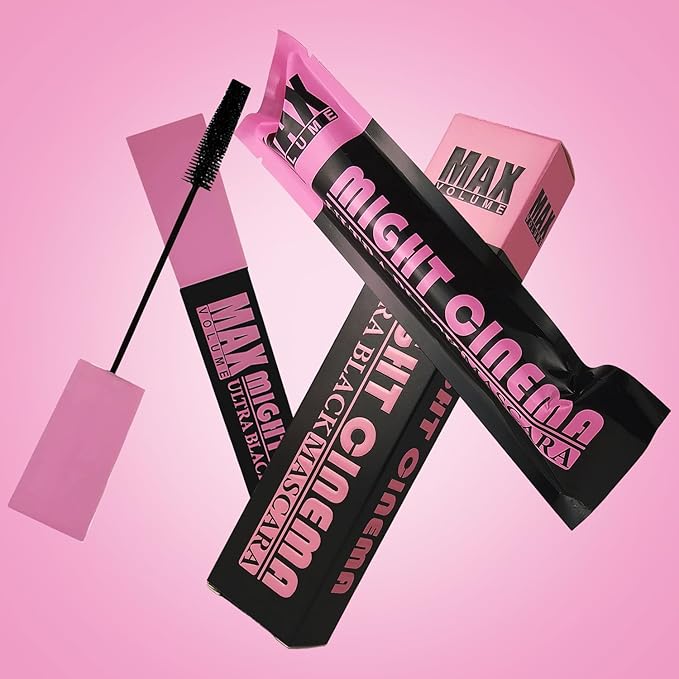Might Cinema Mascara Ultra Black Max Volume - Black