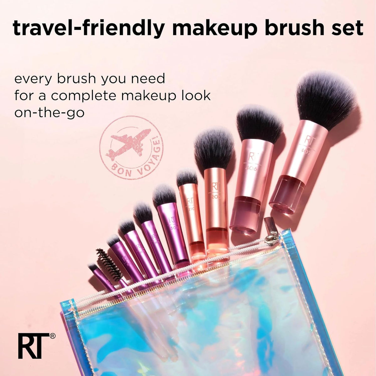 Real Techniques - Mini Brush Set Travel Fantasy