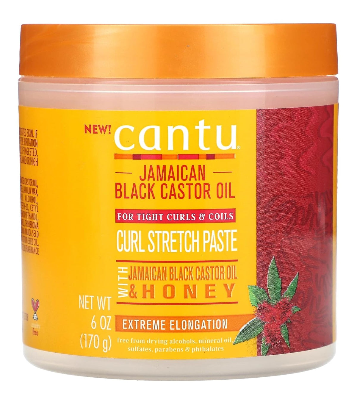 Cantu Jamaican Black Castor Oil Curl Stretch Paste- 170gm