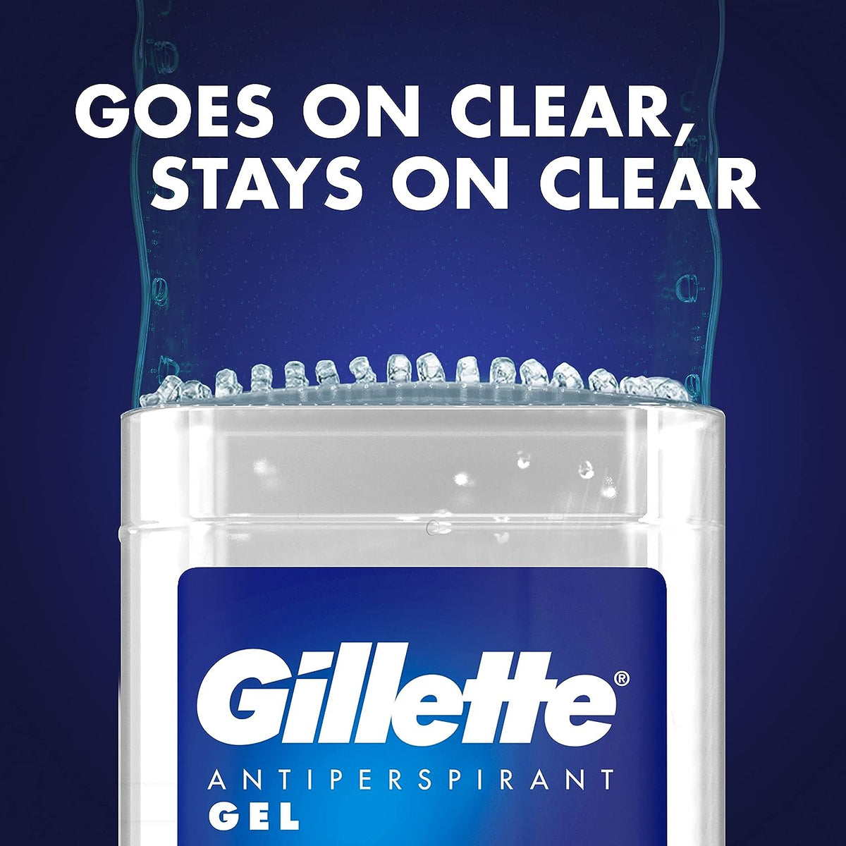 Gillette Clear Gel Power Rush Antiperspirant - 70ml