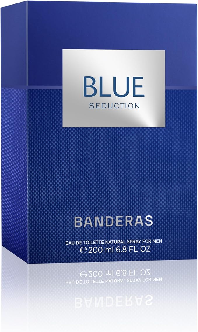 Blue Seduction by Antonio Banderas for Men - Eau De Toilette - 200ml