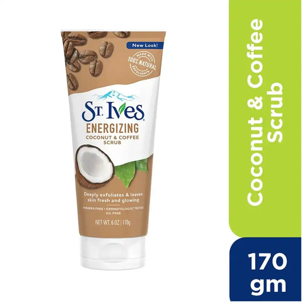 ST.IVES Energizing Coconut&Coffee Scrub -170GM