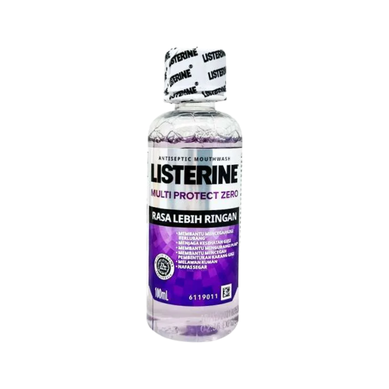 Listerine Multi Protect Zero Alcohol-Free Mouthwash – 100ml