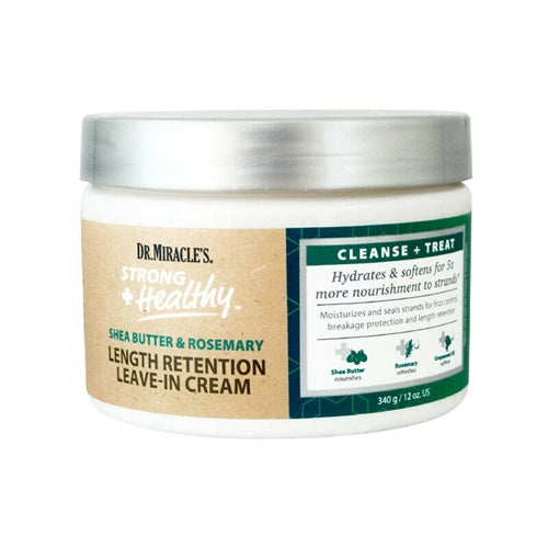 Dr.Miracle's Strong & Healthy Length Retention Leave In Cream - 340gm