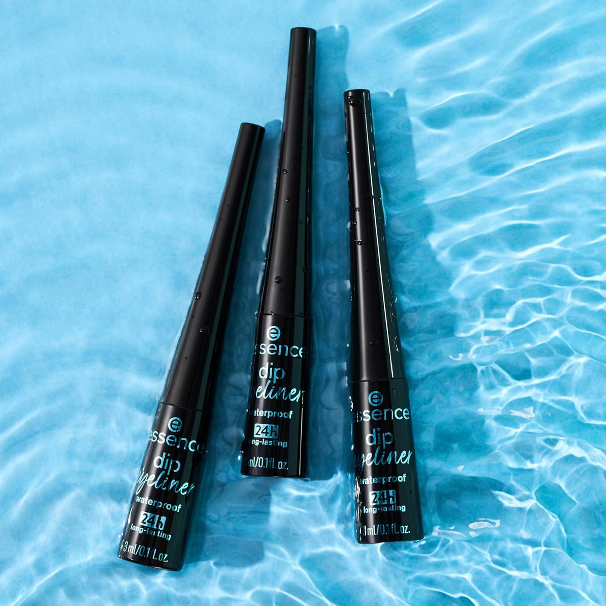 Essence Dip Eyeliner Waterproof 24H Long-Lasting - 01 Black