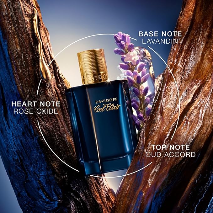 Cool Elixir by Davidoff for Men - Parfum Intense - 50ml