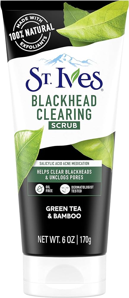 St.Ives Blackhead Clearing Green Tea Face Scrub - 170gm