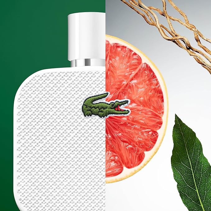 L.12.12 Blanc by Lacoste for Men - Eau de Toilette - 100ml