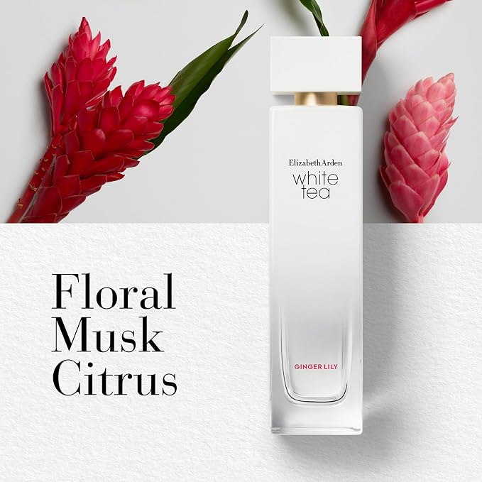 White Tea Ginger Lily by Elizabeth Arden for Women - Eau de Toilette - 100ml