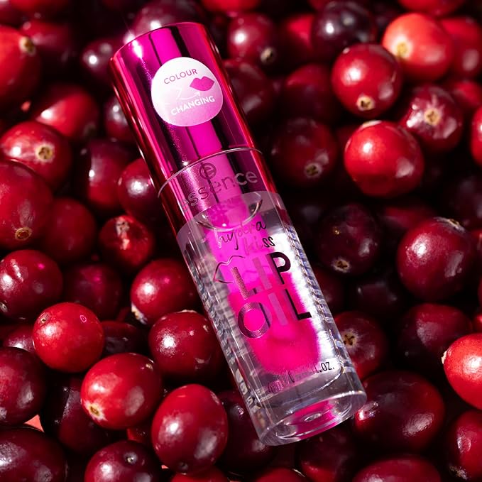 Essence Hydra Kiss Lip Oil - 06 Cranberry Is Back - 4ml