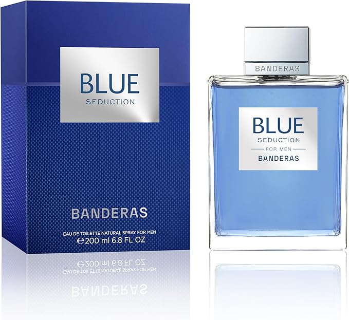 Blue Seduction by Antonio Banderas for Men - Eau De Toilette - 200ml