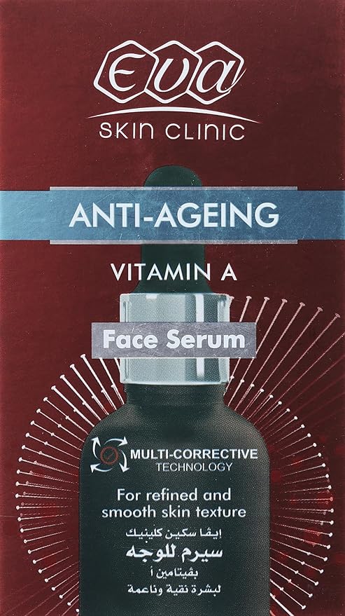 Eva Cosmetics Skin Clinic Anti-Ageing Vitamin A Face Serum - 30ml