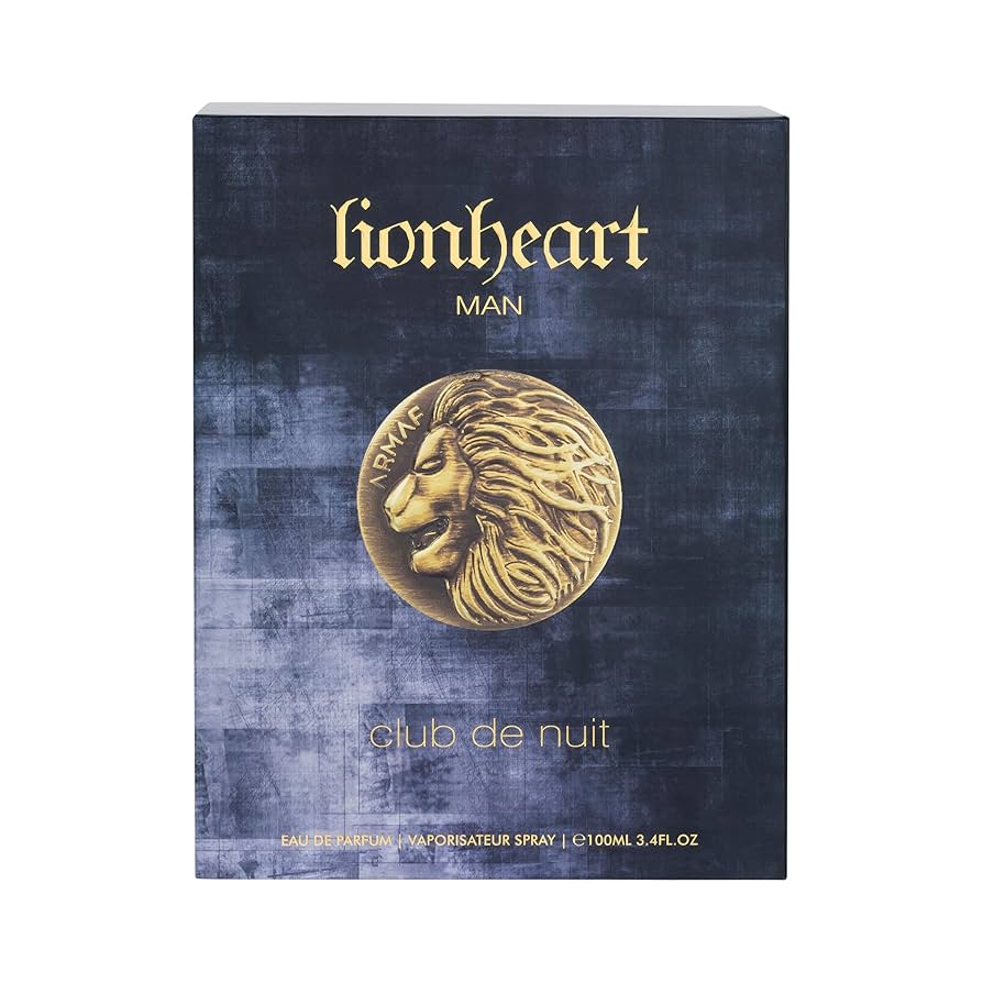 Club de Nuit Lion Heart for Men by Armaf - Eau de Parfum - 100ml