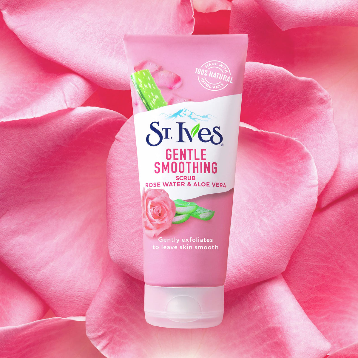 St.Ives Gentle Smoothing Rose Water & Aloe Vera Scrub -170g