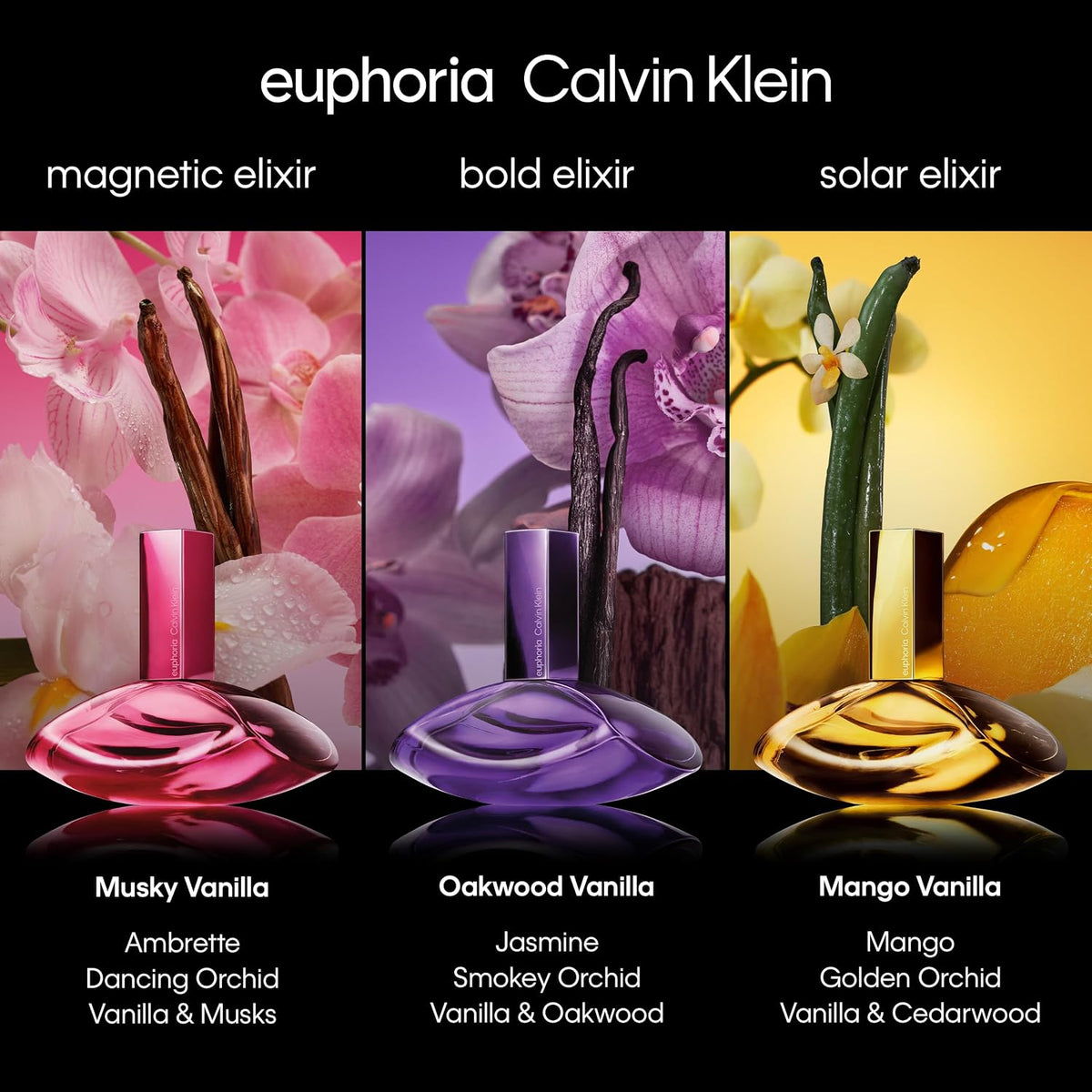 Euphoria Solar Elixir by Calvin Klein for Women - Parfum Intense - 100ml