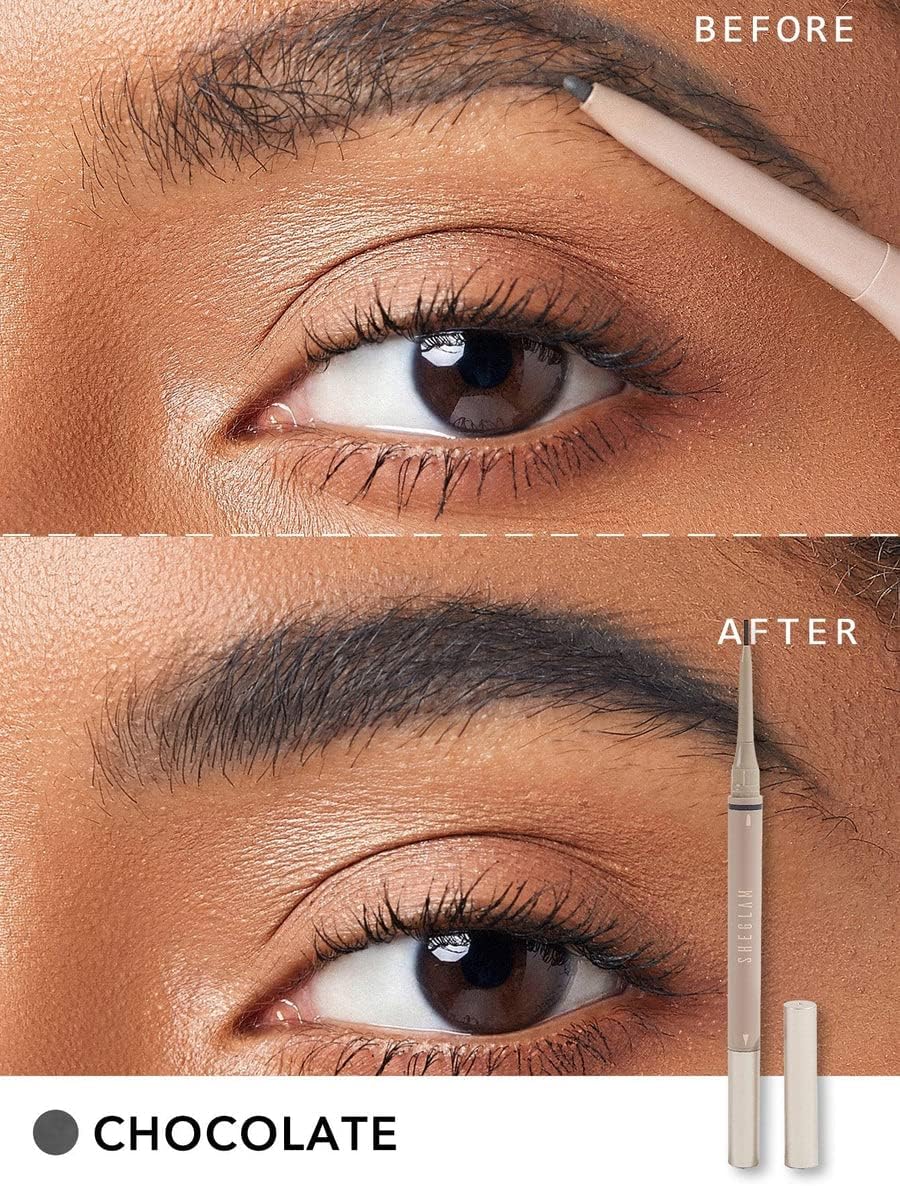 SheglamBrows On Demand 2-in-1 Brow Pencil - Chocolate