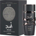Asad Elixir by Lattafa for Men - Eau de Parfum - 100ml