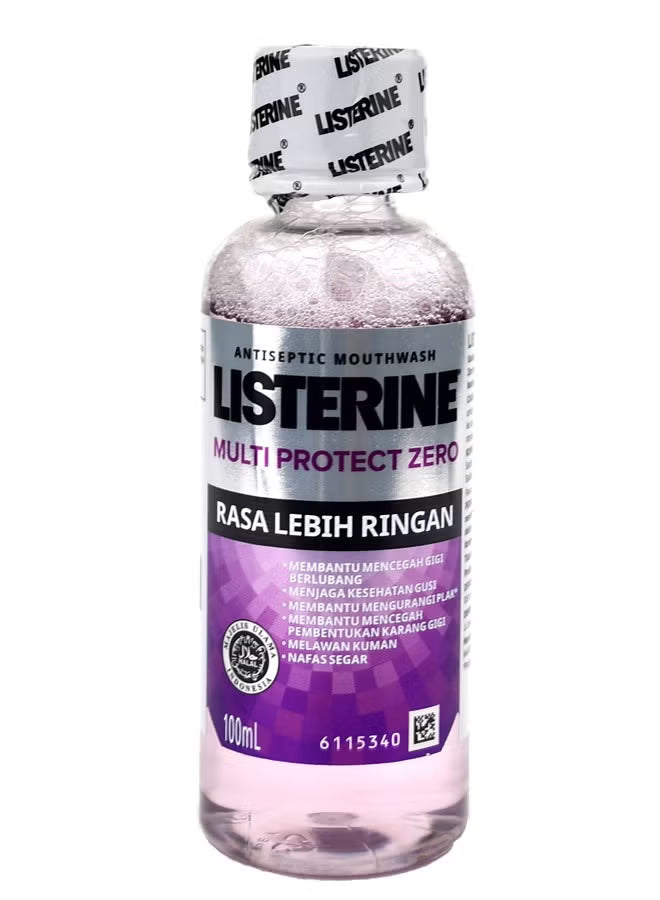 Listerine Multi Protect Zero Alcohol-Free Mouthwash – 100ml