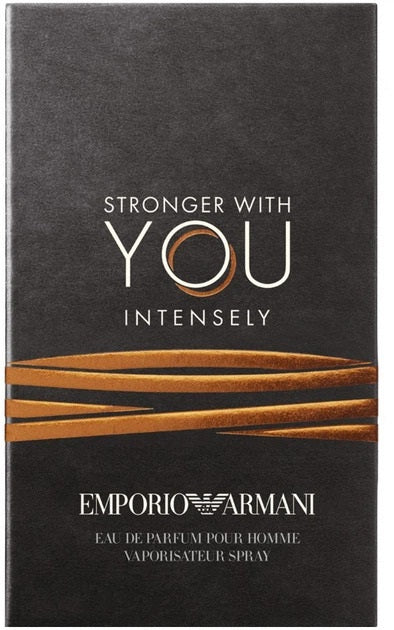 Stronger With You Intensely by Giorgio Armani for Men - Eau de Parfum - 1.2ml (Sample) (1 Pc)
